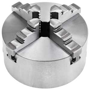 4čelisťové samostředící sklíčidlo soustruh 125 mm ocel K12 125 - obrázek 3