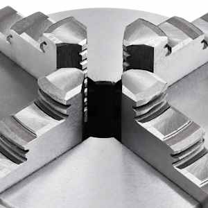 4čelisťové samostředící sklíčidlo soustruh 125 mm ocel K12 125 - obrázek 5