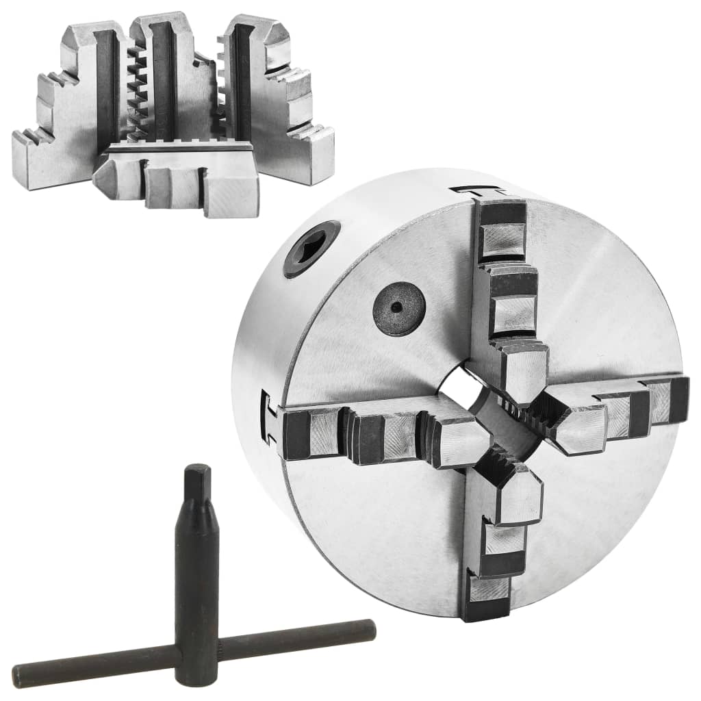 4 szorítópofás önközpontosító acél esztergatokmány 160 mm 