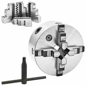 4čelisťové samostředící sklíčidlo soustruh 160 mm ocel K12 160 - obrázek 2