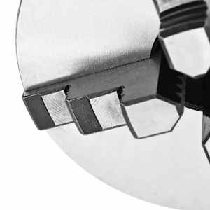 4čelisťové samostředící sklíčidlo soustruh 160 mm ocel K12 160 - obrázek 7