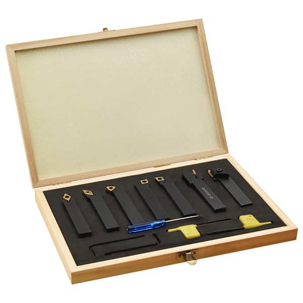 vidaXL 12-osaline treimist&ouml;&ouml;riistade komplekt 16 x 16 mm 100 mm