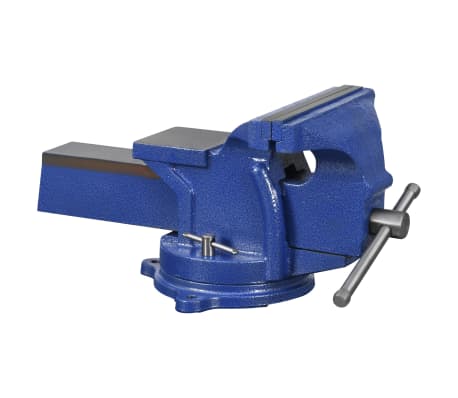 vidaXL Bench Vice with Swivel Base 125 mm