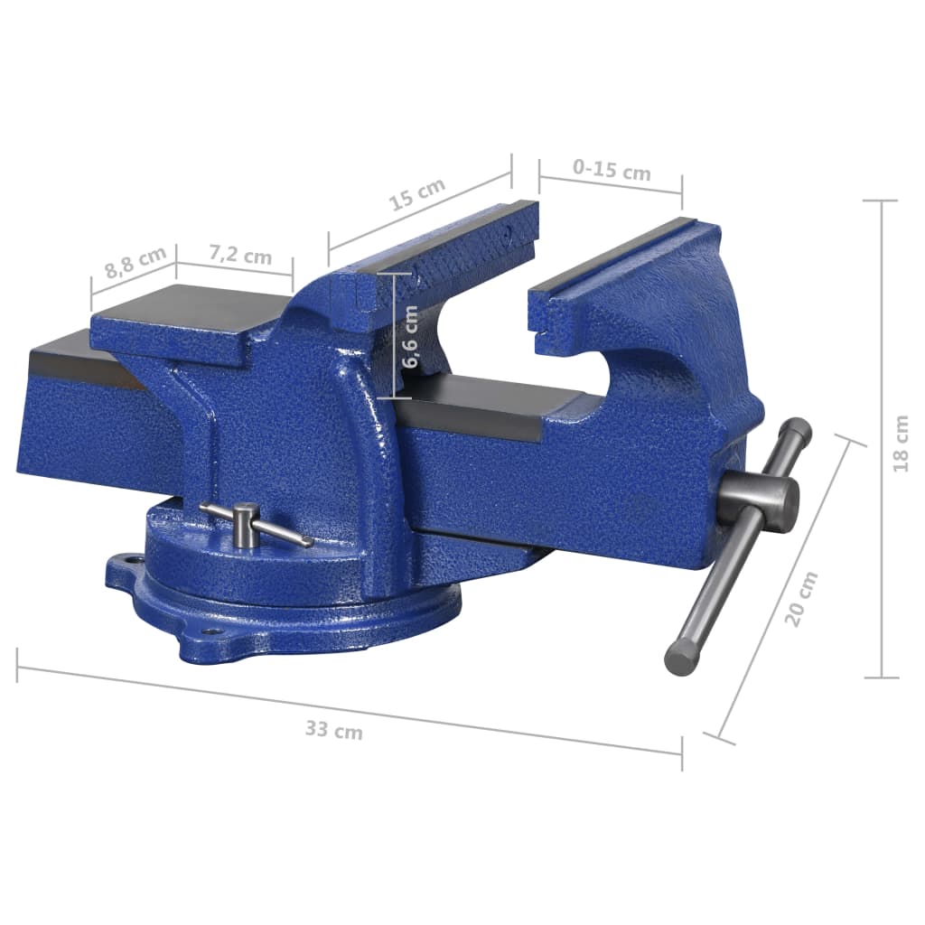 Forgótalpas asztali satu 150 mm 