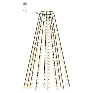 vidaXL kuusetuled, v&otilde;rk, 250 LEDi, 250 cm