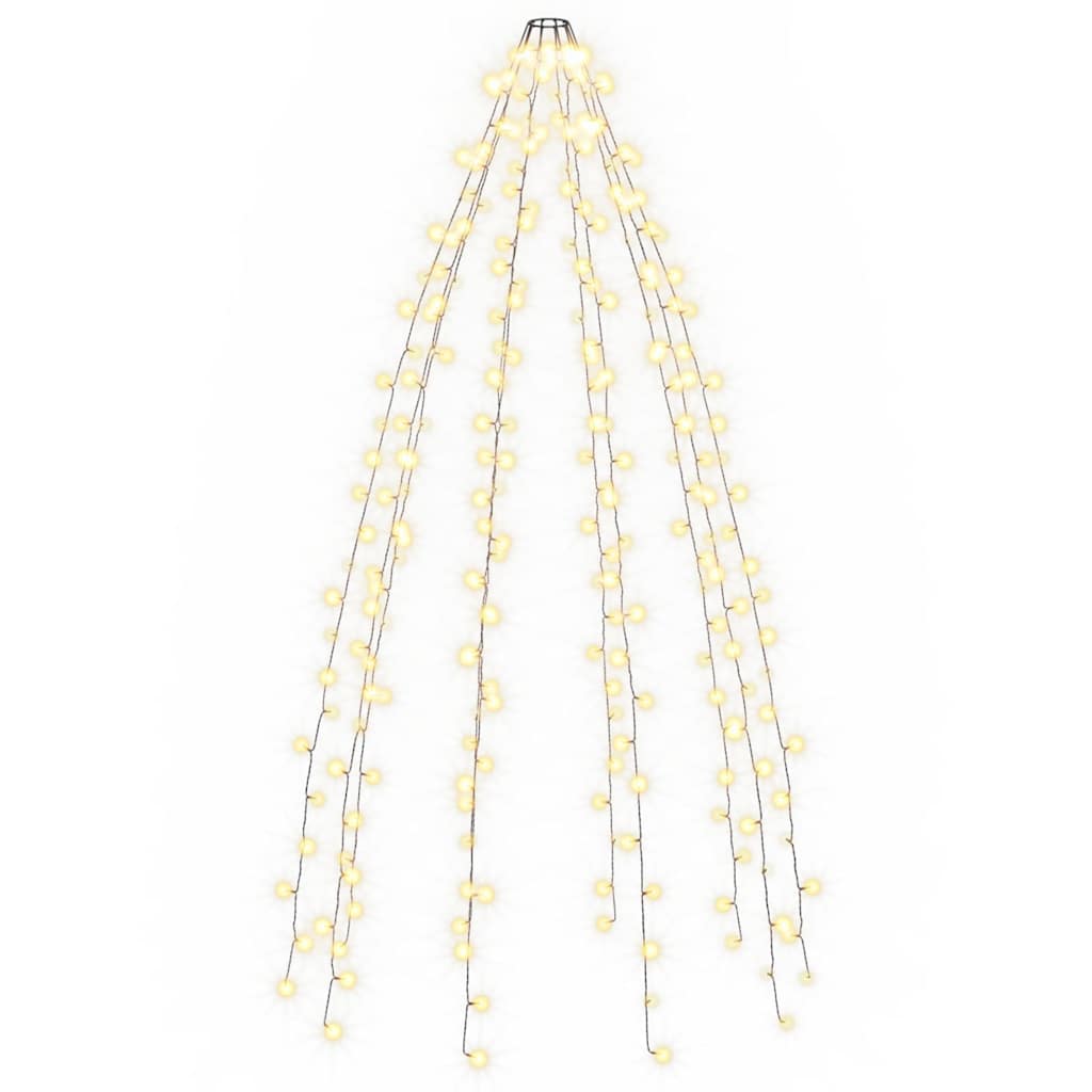 vidaXL Světelná síť na vánoční stromek s 250 LED diodami 250 cm