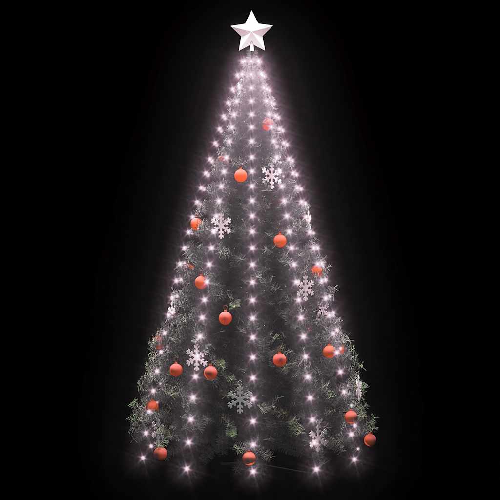 vidaXL Instalație lumini brad de Crăciun cu 250 LED-uri, 250 cm