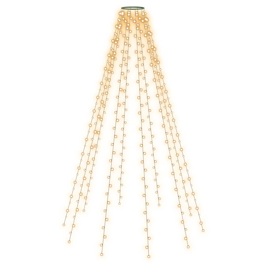 vidaXL Svetelná sieť na vianočný stromček 300 LED, 300 cm