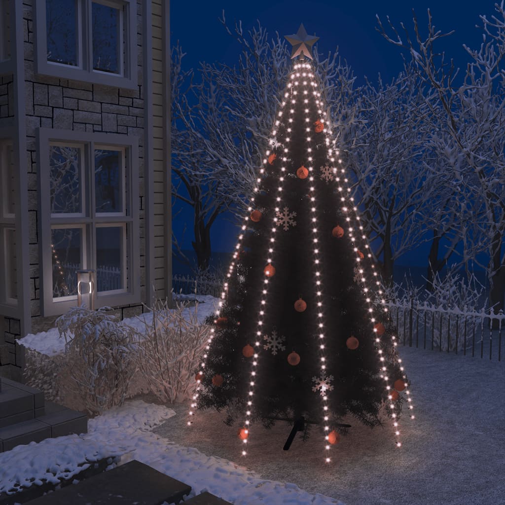 Petrashop  Světelná síť na vánoční stromek se 400 LED diodami 400 cm