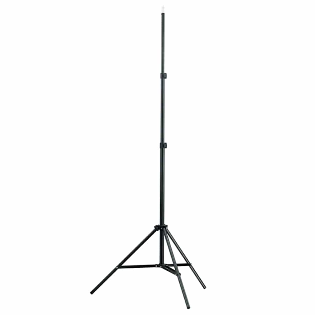 vidaXL Fotostudiosett med softbokslys og bakgrunn