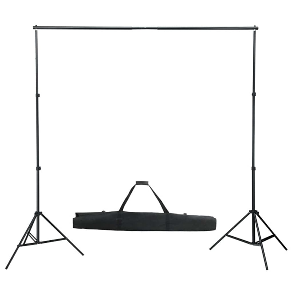 

vidaXL Fotostudioset met studiolamp en achtergrond