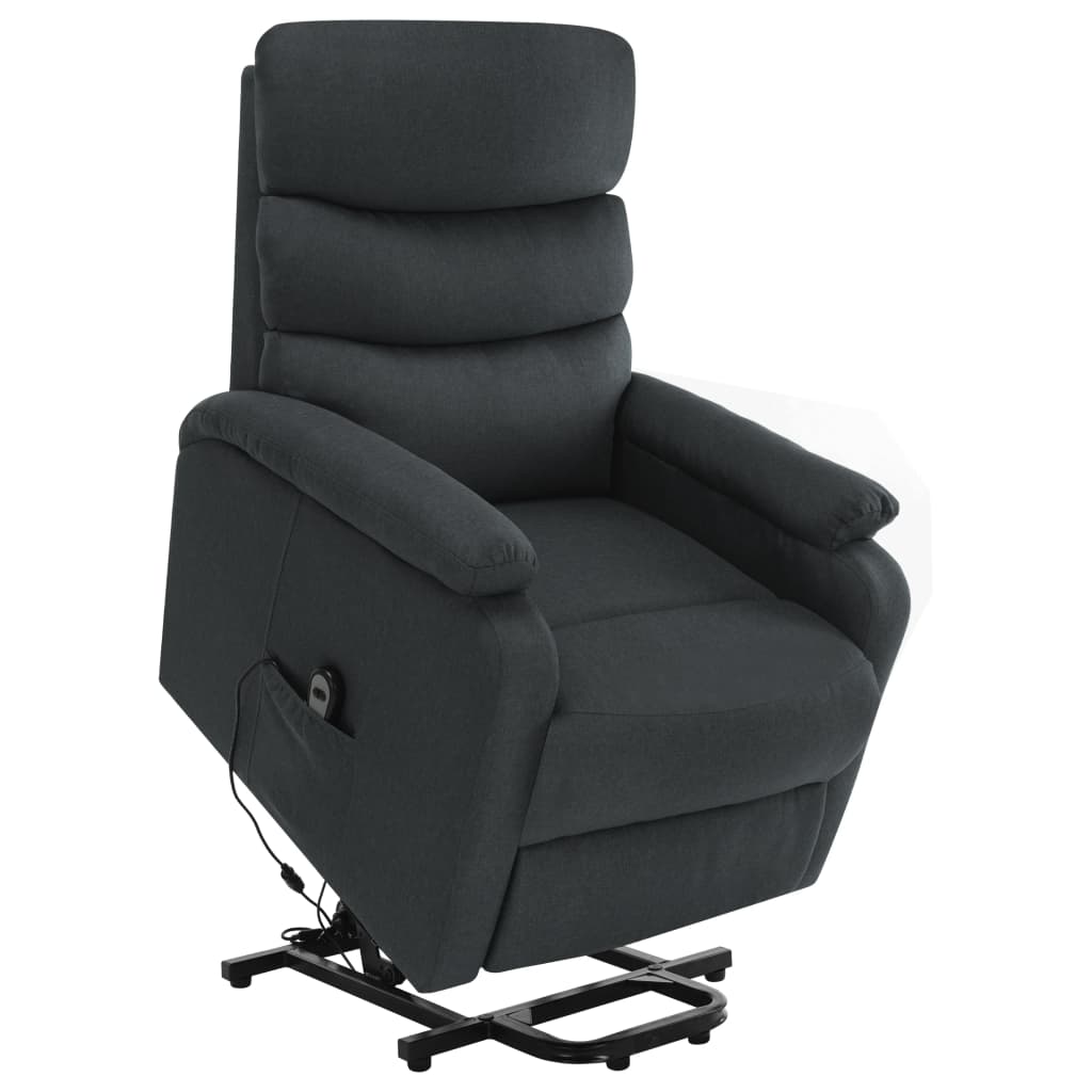 VidaXL Stand Up Massage Chair Dark Grey Fabric