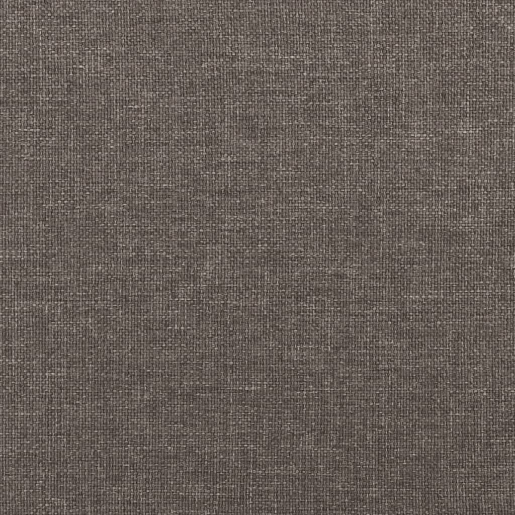 Masážní polohovací křeslo taupe textil