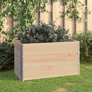Visoke grede 3 kosi 50x100 cm trdna borovina