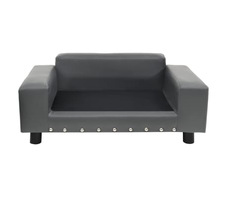 vidaXL Hondenmand 70x45x30 cm kunstleer zwart, hondenbank, hondenbed, dierenmand, huisdierenbank, huisdierenmand, dierenbed, huisdierenbed