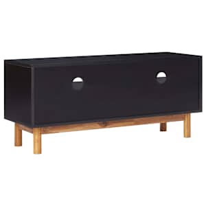 TV stolek 100 x 35 x 45 cm masivní akáciové dřevo a MDF - obrázek 4
