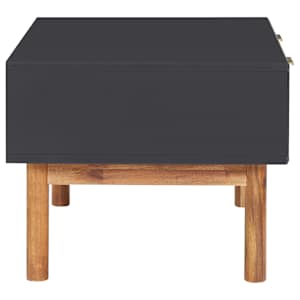 Konferenční stolek 90 x 50 x 40 cm masivní akáciové dřevo a MDF - obrázek 4