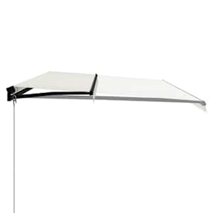 vidaXL Manual Retractable Awning 600x300 cm Cream