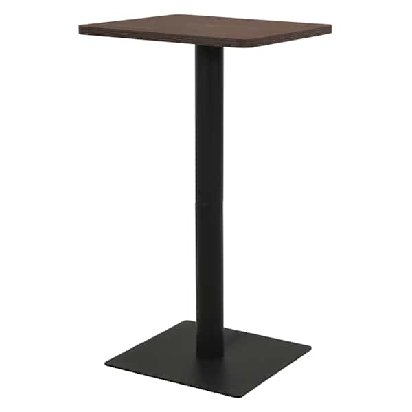 vidaXL bistroolaud tume saar, 50 x 50 x 107 cm