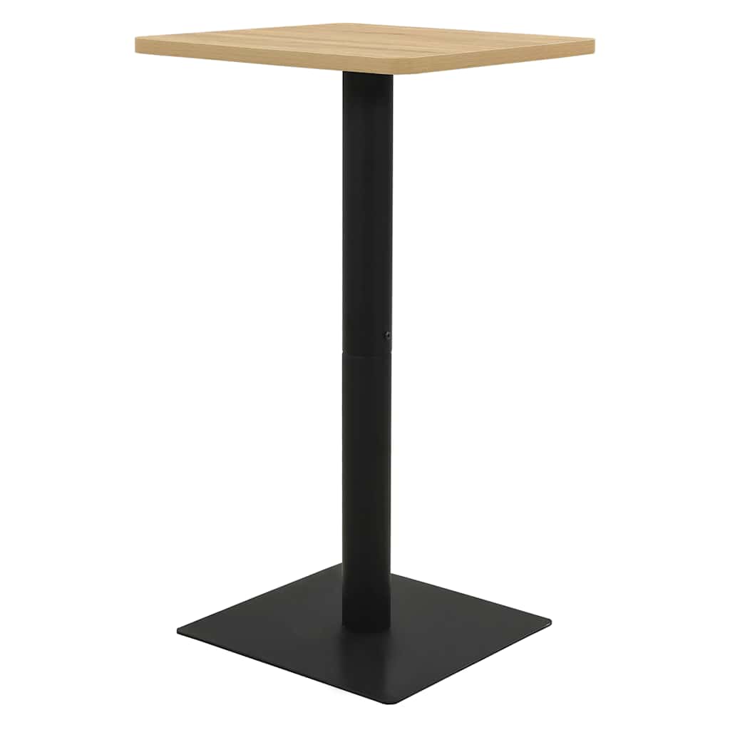 vidaXL Bistrotisch Eichefarben 50x50x107 cm