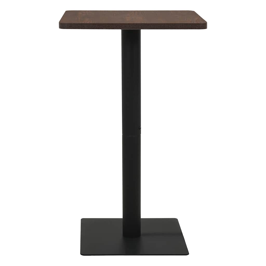 Thumbnail - vidaXL Bistrotisch Dunkle Esche 70x70x107 cm