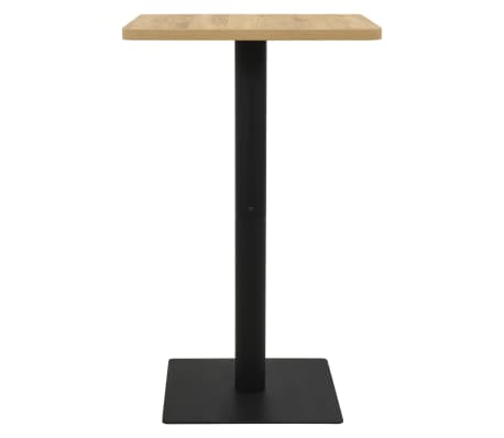 vidaXL tölgyfa színű bisztróasztal 78,5 x 78,5 x 107 cm