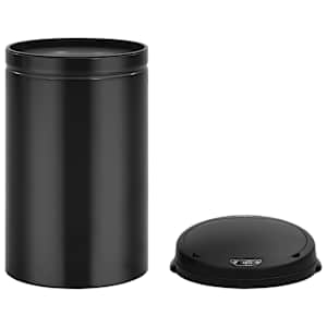 Odpadkový koš s automatickým senzorem 40 l uhlíková ocel černý - obrázek 4