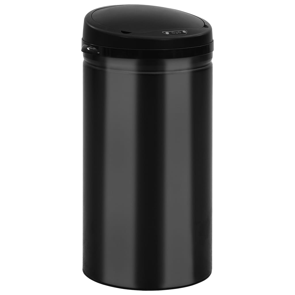 Lid Touch Bin 50 litre - Black