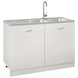 Kuchyňský dřez s odtokem stříbrný 1200x600x155 mm nerezová ocel - obrázek 4