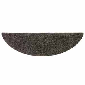 Schodové rohože samolepicí 15 ks 56x17x3 cm antracitové půlkulaté - obrázek 4
