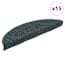  vidaXL 15 db zöld tűlyukasztott öntapadó lépcsőszőnyeg 56 x 17 x 3 cm termék 2. képe