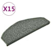 vidaXL Trepimatid 15 tk 65 x 24 x 4 cm Non-Slip Tumeroheline