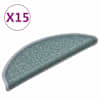 vidaXL Trepimatid 15 tk 56 x 17 x 3 cm Non-Slip Merisinine