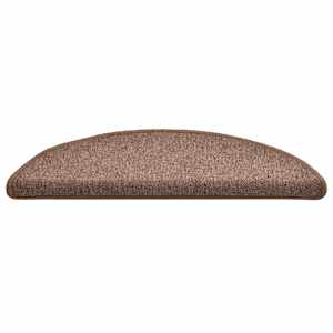 Kobercové nášlapy na schody 15 ks hnědé 56 x 17 x 3 cm - obrázek 5