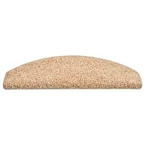 Schodové rohože 15 ks 65 x 21 x 4 cm zlaté, půlkulaté, velké - obrázek 5