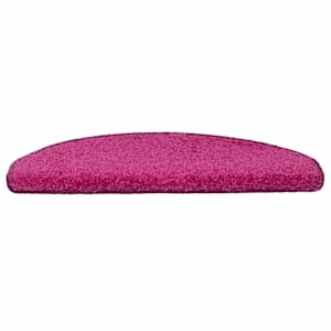 Schodové rohože 15 ks 65 x 21 x 4 cm růžové, půlkulaté, velké - obrázek 4