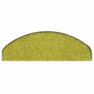 Schodové rohože 15 ks 65 x 21 x 4 cm zelené, půlkulaté, velké - obrázek 6
