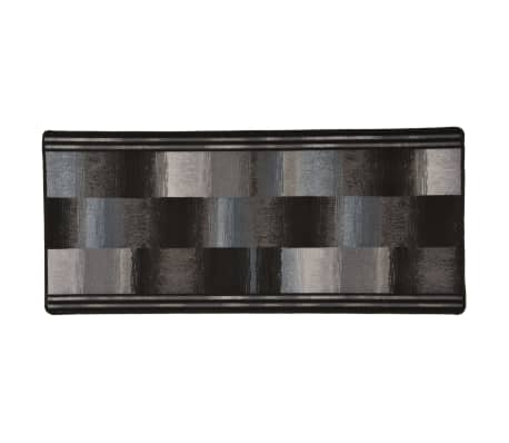 vidaXL Carpet Runner Gel Backing Black 67x120 cm