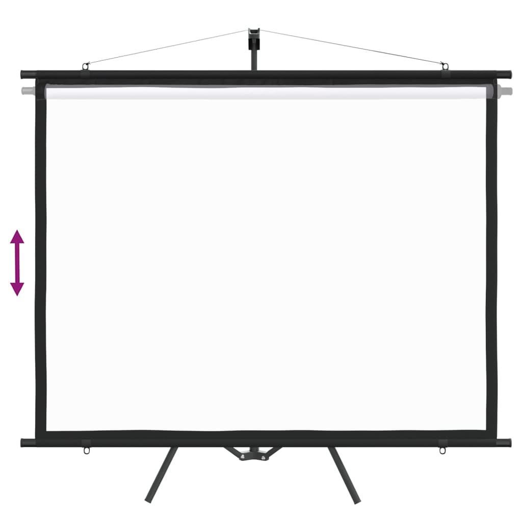 vidaXL Projection Screen with Tripod 72" 4:3