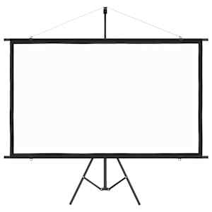 vidaXL Projeksjonsskjerm med stativ 84" 16:9