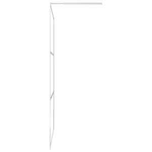 Zástěna do průchozí sprchy napůl mléčné ESG sklo 90 x 195 cm - obrázek 5