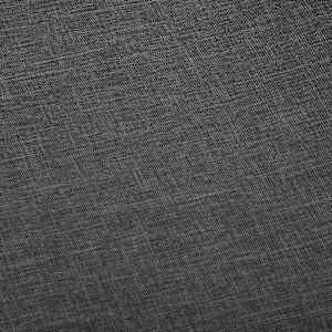 Jídelní židle 2 ks tmavě šedé textil - obrázek 7