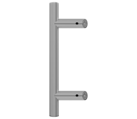 vidaXL Door Bar 300 mm Stainless Steel