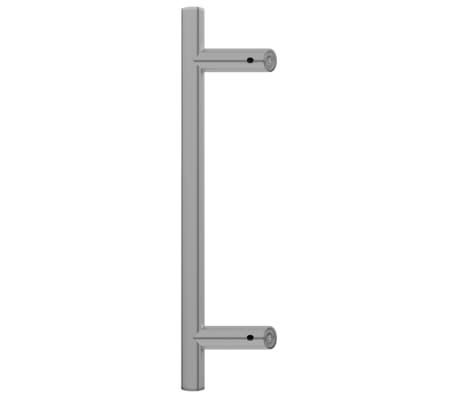 vidaXL Bară de ușă, 400 mm, oțel inoxidabil
