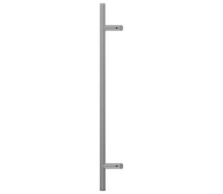 vidaXL Door Bar 800 mm Stainless Steel