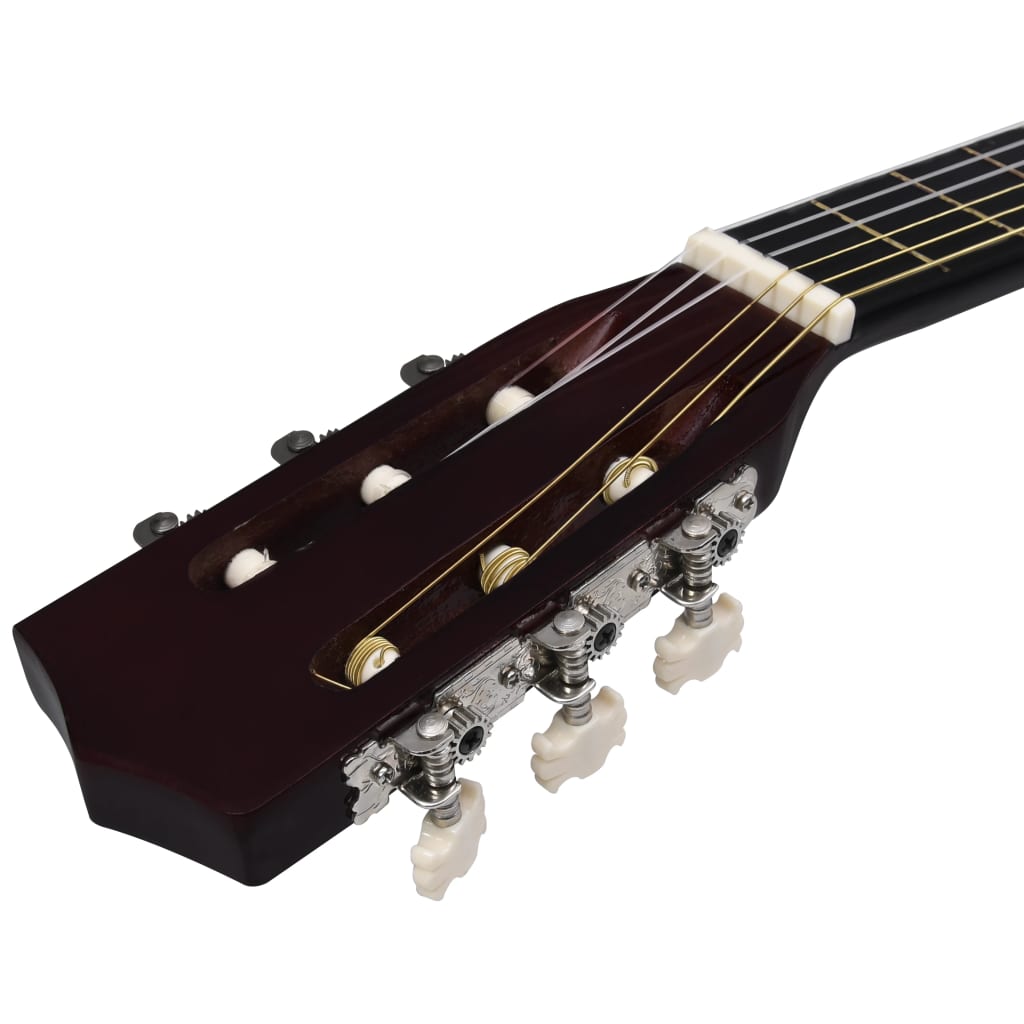 Alternativ bild 3 för VidaXl Ljus Gitarr För Nybörjare Och Barn Med Fodral Klassisk 1/2 34"