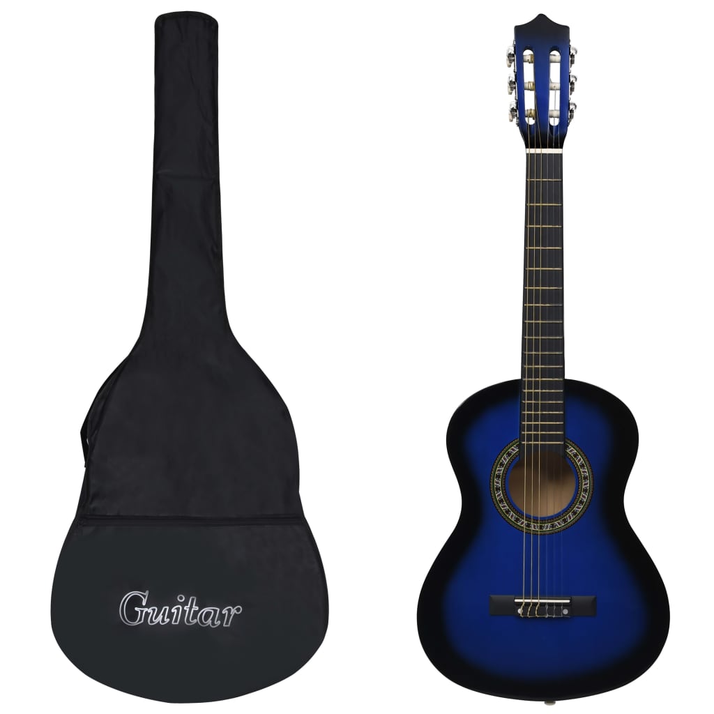 Klasična gitara za početnike i djecu s torbom plava 1/2 34 “ Gitare Naručite namještaj na deko.hr