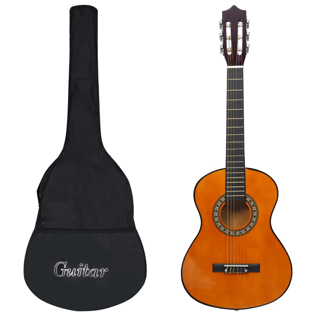 Klassikgitarre für Anfänger und Kinder mit Tasche 1/2 34