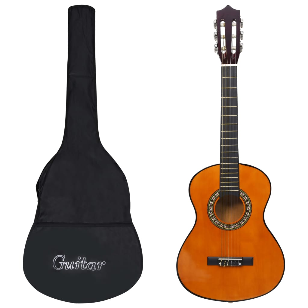 vidaXL klassisk guitar med taske for begyndere og børn 1/2 34
