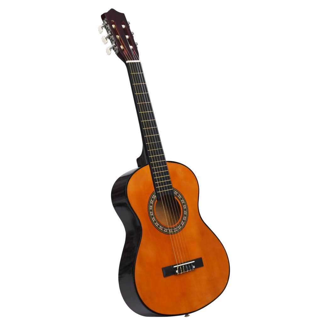 Klasikinė gitara su dėklu pradedantiesiems ir vaikams, 1/2 34" | Stepinfit.lt